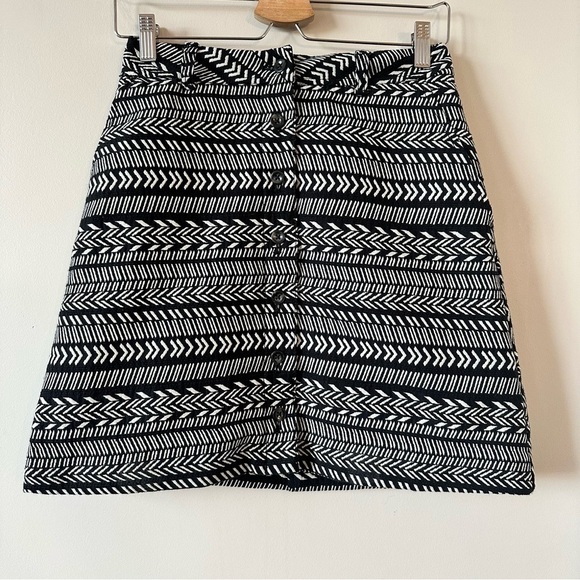 ANTHROPOLOGIE-MAEVE Feildnotes Button Front Mini Skirt (Size:2US) - Picture 6 of 8